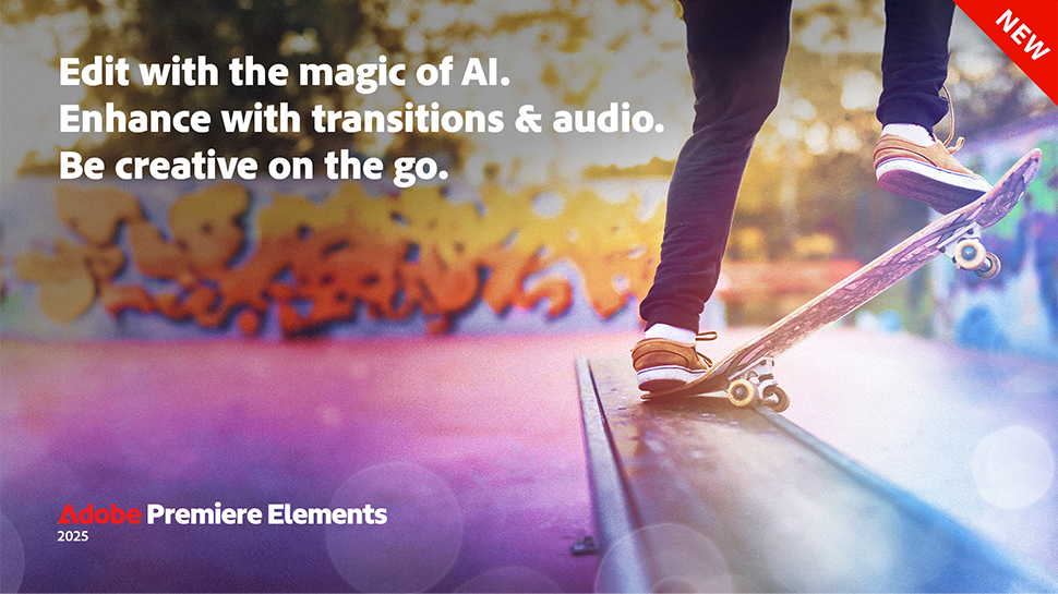 Adobe Premiere Elements 2025 ( win - mac ) 3 anni 2 device